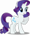 Size: 4255x5000 | Tagged: safe, artist:dashiesparkle, imported from derpibooru, rarity, bats!, absurd resolution, female, open mouth, ponyscape, raised hoof, simple background, solo, transparent background, vector