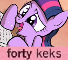 Size: 233x205 | Tagged: safe, artist:willdrawforfood1, edit, imported from derpibooru, twilight sparkle, pony, unicorn, book, cropped, female, forty keks, kek, laughing, mare, open mouth, pointing, reaction image, smiling, solo, tongue out