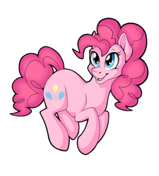 Size: 900x1000 | Tagged: safe, artist:socialbutter, imported from derpibooru, pinkie pie, earth pony, pony, cute, diapinkes, female, mare, simple background, smiling, solo, transparent background