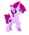 Size: 402x495 | Tagged: safe, artist:babypaste, artist:goatpaste, imported from derpibooru, fuchsia blush, pony, equestria girls, rainbow rocks, background human, equestria girls ponified, female, ponified, solo