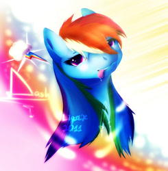 Size: 454x464 | Tagged: safe, artist:ligax, imported from derpibooru, rainbow dash, drool, female, solo, tongue out