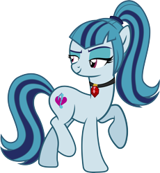 Size: 4610x5019 | Tagged: safe, artist:illumnious, imported from derpibooru, sonata dusk, pony, equestria girls, rainbow rocks, .ai available, absurd resolution, equestria girls ponified, female, ponified, raised hoof, simple background, solo, transparent background, vector