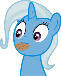 Size: 1000x1242 | Tagged: safe, artist:dogjedi, imported from derpibooru, trixie, pony, unicorn, cookie, cute, diatrixes, female, food, mare, mouth hold, ponies with cookies, simple background, solo, transparent background, vector