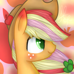 Size: 2500x2500 | Tagged: safe, artist:applejacks2, imported from derpibooru, applejack, female, rainbow power, solo