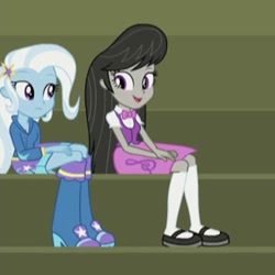 Size: 500x500 | Tagged: safe, imported from derpibooru, screencap, octavia melody, trixie, equestria girls, friendship games