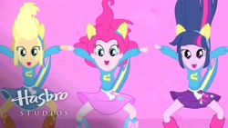 Size: 1920x1080 | Tagged: safe, imported from derpibooru, screencap, applejack, pinkie pie, twilight sparkle, equestria girls, hasbro studios, needs more jpeg