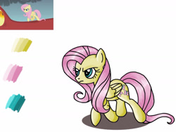 Size: 1280x960 | Tagged: safe, artist:cherryblossom103, imported from derpibooru, fluttershy, dragonshy, angry, female, solo