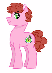 Size: 2000x2800 | Tagged: safe, artist:broohan, imported from derpibooru, oc, oc only, oc:sucker punch, offspring, parent:cheese sandwich, parent:pinkie pie, parents:cheesepie, solo