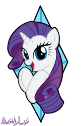 Size: 517x784 | Tagged: safe, artist:nickdallas, imported from derpibooru, rarity, female, solo