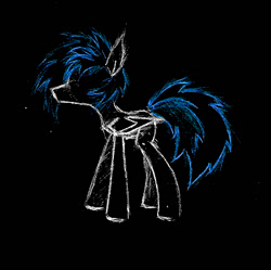 Size: 615x612 | Tagged: safe, artist:milesseventh, imported from derpibooru, oc, oc only, oc:auroravii, pegasus, pony, solo