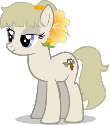 Size: 646x740 | Tagged: safe, artist:raindashesp, imported from derpibooru, oc, oc only, oc:mission belle, earth pony, pony, earth pony oc, simple background, solo, transparent background, vector