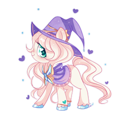 Size: 1000x1000 | Tagged: safe, artist:ipun, imported from derpibooru, oc, oc only, bracelet, cape, clothes, floating heart, hat, heart, heart eyes, jewelry, simple background, solo, transparent background, wingding eyes