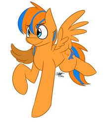 Size: 1098x1280 | Tagged: safe, artist:aidraws, artist:artsyambi, imported from derpibooru, oc, oc only, oc:cold front, pegasus, pony, male, simple background, solo, stallion, white background