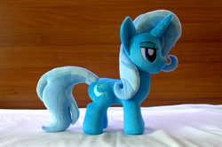 Size: 2048x1362 | Tagged: safe, artist:egalgay, imported from derpibooru, trixie, pony, unicorn, female, handmade, irl, mare, photo, plushie, solo