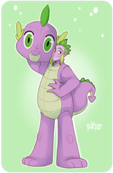 Size: 800x1229 | Tagged: safe, artist:skirtzzz, imported from derpibooru, part of a set, spike, human, clothes, costume, dressphere, final fantasy x-2, humanized, male, mascot, pony coloring, solo