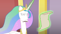 Size: 1366x768 | Tagged: safe, artist:piemations, imported from derpibooru, princess celestia, friendship is violence, reaction image