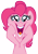 Size: 7000x9900 | Tagged: safe, artist:tardifice, imported from derpibooru, pinkie pie, the mane attraction, absurd resolution, faic, female, open mouth, simple background, solo, transparent background, vector