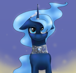 Size: 637x610 | Tagged: safe, artist:amber flicker, imported from derpibooru, princess luna, alternate universe, female, queen luna, solo, unrealistic jewelry