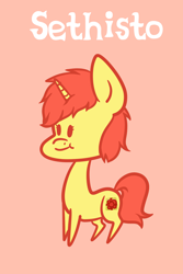 Size: 1280x1920 | Tagged: safe, artist:pinipy, imported from derpibooru, oc, oc only, oc:sethisto, equestria daily, solo