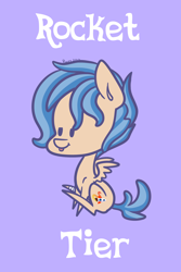 Size: 1280x1920 | Tagged: safe, artist:pinipy, imported from derpibooru, oc, oc only, oc:rocket tier, equestria daily, chibi, solo