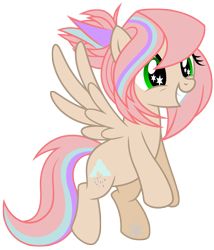 Size: 2917x3400 | Tagged: safe, artist:cayfie, imported from derpibooru, oc, oc only, oc:sweet skies, pegasus, pony, female, mare, solo