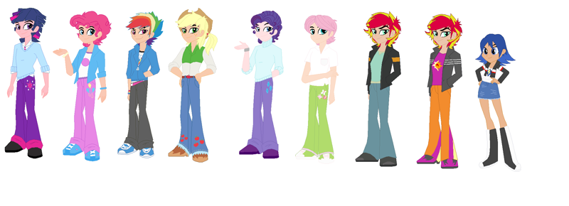 mane 6 human names