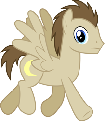 Size: 5232x6000 | Tagged: safe, artist:chainchomp2, imported from derpibooru, crescent pony, mane moon, pegasus, pony, hurricane fluttershy, absurd resolution, looking at you, male, side view, simple background, solo, spread wings, stallion, transparent background, vector, wings