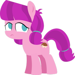 Size: 829x827 | Tagged: safe, artist:thepiday, imported from derpibooru, lily longsocks, earth pony, pony, female, filly, foal, minimalist, simple background, solo, transparent background