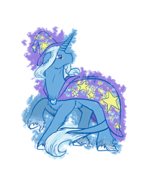 Size: 5000x5957 | Tagged: safe, artist:php161, artist:wintaura, imported from derpibooru, star swirl the bearded, trixie, classical unicorn, absurd resolution, leonine tail, rule 63, solo, tristan, unshorn fetlocks