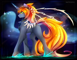 Size: 2822x2222 | Tagged: safe, artist:koveliana, imported from derpibooru, oc, oc only, oc:koveliana, alicorn, bat pony, bat pony alicorn, pony, chromatic aberration, color porn, solo