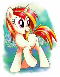 Size: 2480x3187 | Tagged: safe, artist:yulyeen, imported from derpibooru, oc, oc only, pony, unicorn, not sunset shimmer, solo