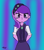 Size: 498x570 | Tagged: safe, artist:purpleloverpony, imported from derpibooru, amethyst star, sparkler, equestria girls, female, looking at you, portrait, solo