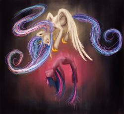 Size: 1024x939 | Tagged: safe, artist:nettrip, imported from derpibooru, princess celestia, twilight sparkle