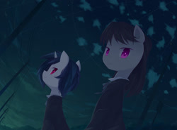 Size: 2100x1555 | Tagged: safe, artist:cyanaeolin, imported from derpibooru, dj pon-3, octavia melody, vinyl scratch, night