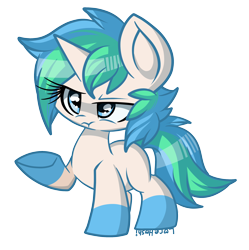 Size: 2500x2513 | Tagged: safe, artist:starlightlore, imported from derpibooru, oc, oc only, oc:beryl blossom, :t, cute, foal, simple background, solo, transparent background