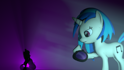 Size: 1280x720 | Tagged: safe, artist:helioseusebio, imported from derpibooru, dj pon-3, octavia melody, vinyl scratch, 3d, feels, sad, source filmmaker