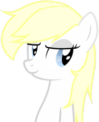 Size: 270x334 | Tagged: safe, artist:vectorfag, imported from derpibooru, oc, oc only, oc:aryanne, earth pony, pony, blonde, bust, cropped, female, lidded eyes, looking away, looking back, reaction image, simple background, small resolution, smiling, smug, solo, transparent background, upper body, vector