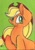 Size: 3345x4780 | Tagged: safe, artist:cutepencilcase, imported from derpibooru, applejack, absurd resolution, female, simple background, smiling, solo, traditional art