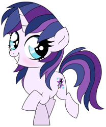Size: 557x669 | Tagged: safe, artist:unoriginai, imported from derpibooru, oc, oc only, oc:paladin, goddamnit unoriginai, inbred, offspring, parent:shining armor, parent:twilight sparkle, parents:shining sparkle, product of incest, solo