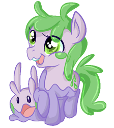 Size: 561x625 | Tagged: safe, artist:paintsplatter, imported from derpibooru, goomy, pokémon, ponified, simple background, solo, transparent background