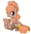 Size: 693x756 | Tagged: safe, artist:paintsplatter, imported from derpibooru, oc, oc only, earth pony, fox, fox pony, hybrid, original species, poképony, pony, vulpix, kitsune, kitsune pony, pokémon, ponified, solo