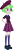 Size: 553x2001 | Tagged: safe, artist:perplexedpegasus, imported from derpibooru, drama letter, watermelody, equestria girls, background human, beret, clothes, clothes swap, crystal prep academy, crystal prep academy uniform, female, green hair, hat, pink skin, purple eyes, school uniform, short sleeves, simple background, solo, transparent background