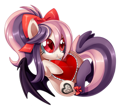 Size: 1600x1474 | Tagged: safe, artist:centchi, imported from derpibooru, oc, oc only, oc:sweet velvet, bat pony, pony, cute, solo, watermark