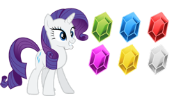 Size: 800x442 | Tagged: safe, imported from derpibooru, rarity, rupees, solo, the legend of zelda, wat