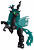 Size: 3384x4966 | Tagged: safe, artist:samukari, imported from derpibooru, queen chrysalis, changeling, changeling queen, crown, female, jewelry, rearing, regalia, solo