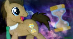 Size: 1980x1080 | Tagged: safe, artist:bubbly-storm, imported from derpibooru, doctor whooves, time turner, pony, male, solo, stallion