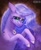 Size: 888x1080 | Tagged: safe, artist:pessadie, imported from derpibooru, princess luna, alicorn, pony, curved horn, female, jewelry, mare, solo