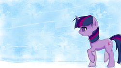 Size: 1920x1080 | Tagged: safe, artist:konik006, imported from derpibooru, twilight sparkle, pony, unicorn, colored pupils, female, mare, raised hoof, solo, wallpaper