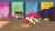 Size: 1366x768 | Tagged: safe, imported from derpibooru, screencap, apple bloom, the cutie pox, female, mouth hold, solo