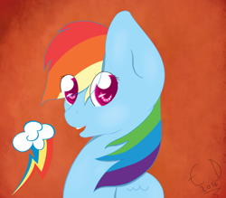 Size: 800x700 | Tagged: safe, artist:everdale, imported from derpibooru, rainbow dash, female, portrait, solo